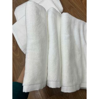 Khăn Tắm Trắng Khách Sạn, Resort, KT 50x100cm