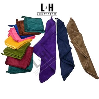 Set 10 Khăn Lau Đa Năng Vải Chuyên Dụng Microfiber, KT 30x30cm