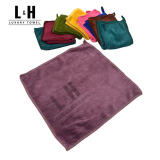 Set 10 Khăn Lau Đa Năng Vải Chuyên Dụng Microfiber, KT 30x30cm