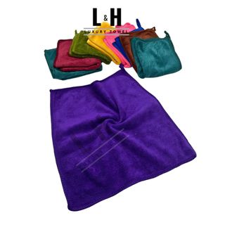 Set 10 Khăn Lau Đa Năng Vải Chuyên Dụng Microfiber, KT 30x30cm