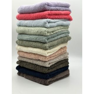 Khăn lau đầu MJ, khăn mặt khách sạn 34x80cm, 110 gr