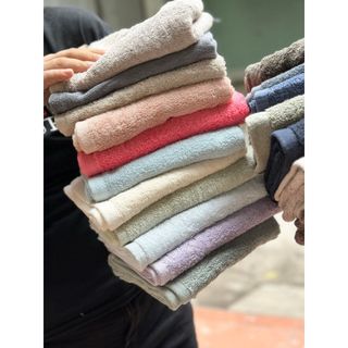 Khăn Lau đầu MJ, Khăn Mặt Khách Sạn 35x80cm, 110 gram