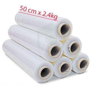 Tiết Kiệm Đến 20% Với Màng PE Quấn Pallet 2.4kg 50cm Lõi Giấy 300 Gram