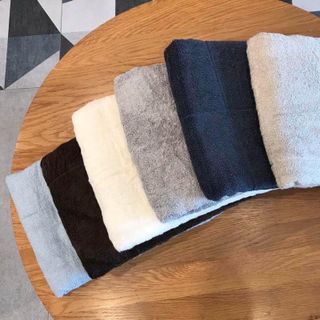 Set 2 Khăn tắm MJ organic 380g xuất dư dày - 70x140cm