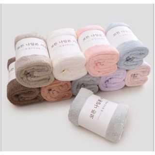 Khăn Tắm Lông Cừu Xuất Hàn Cao cấp, KT 70x140cm