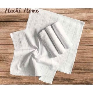 Combo 100 Khăn Trắng, Khăn Ăn, Khăn Lau Bánh, Khăn Lau Tay