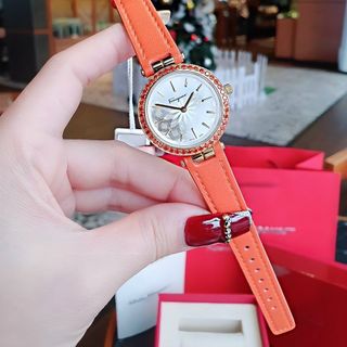 ĐỒNG HỒ NỮ CAO CẤP SALVATHORE MÁY THỤY DÂY DA MẶT SAPHIRE FULLBOX