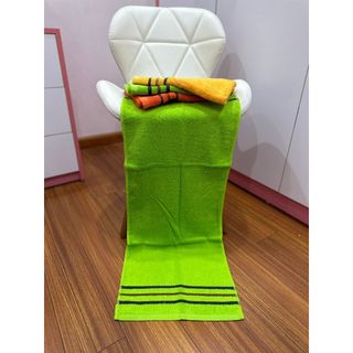 Khăn Lau Đầu, Lau Tóc Sợi Cotton 100%, Khăn 3 dí, KT 34*80cm