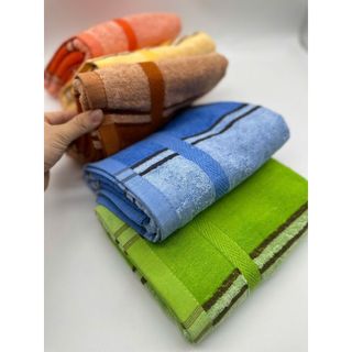 Khăn tắm kẻ mờ Tân Thịnh, KT 50x100cm