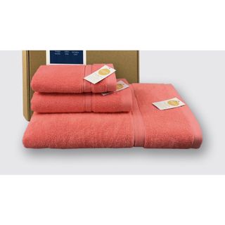 Khăn tắm cao cấp, siêu mềm (trong bộ set) bán lẻ, KT 70x140cm, Nặng 400g