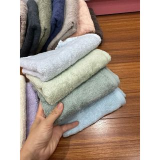 Khăn tắm cao cấp, khăn lau đầu, MJ, KT 35x80cm siêu mềm, Nặng 110g