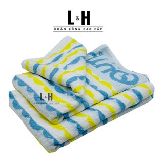 Khăn tắm cho gia đình, trẻ em, đi biển cỡ lớn, KT 70x140cm