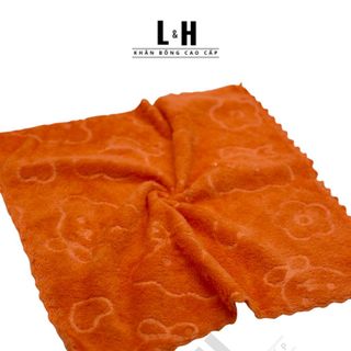 Khăn Mặt Lông Cừu Vuông Cao Cấp Cho Bé, KT 30x30cm