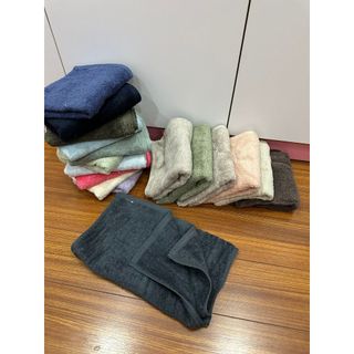 Combo 10 khăn gội đầu cotton, KT 35x75, nặng 110g