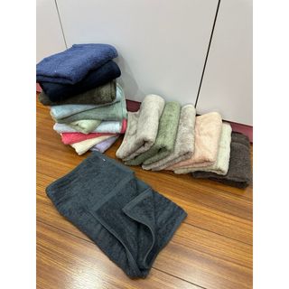 Combo 10 khăn gội đầu cotton, KT 35x75, nặng 110g