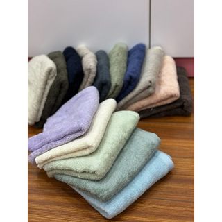Combo 10 Khăn Gội Đầu Cotton KT 35x80cm, Nặng 120g