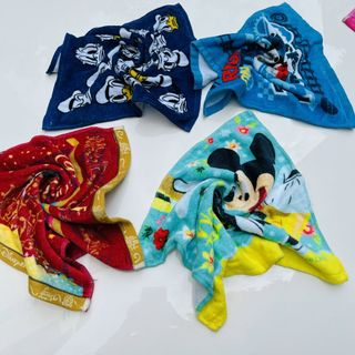 Khăn mặt MJ hoạt hình disney trẻ em, kt 34x34cm