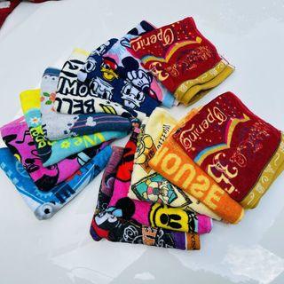 Khăn mặt MJ hoạt hình disney trẻ em, kt 34x34cm