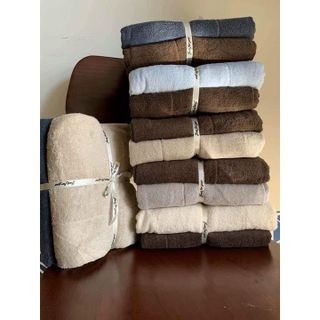 Set 3c khăn tắm mỏng, nhanh khô, kt 70x140cm, 280g