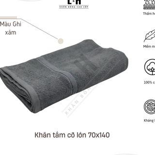Khăn Tắm Khăn Gội Đầu Khăn Lau Mặt Dùng Cho Gia Đình Spa Khách Sạn 100% Cotton Thấm Hút Không Ra Màu