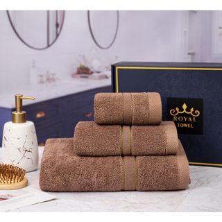 Khăn Tắm Khăn Gội Đầu Khăn Lau Mặt Dùng Cho Gia Đình Spa Khách Sạn 100% Cotton Thấm Hút Không Ra Màu