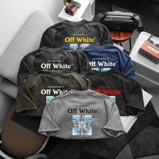 Áo Off Wash  Thiết kế cực trend được giới trẻ ưa thích  Bộ màu hot hit đẹp mắt. Chất vải cotton 2 chiều dày mịn 280gsm.