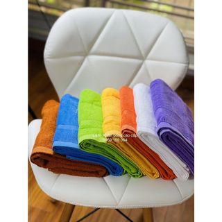 Sét 3 khăn Tắm Cotton Màu Trơn KT 50*100cm, Tân Thịnh