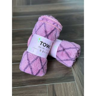 Khăn tắm, khăn lau đầu lông cừu xuất hàn cao cấp, hoa cúc, KT 35x75cm