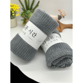 Khăn tắm lông cừu, hạt gạo, KT 50x100cm