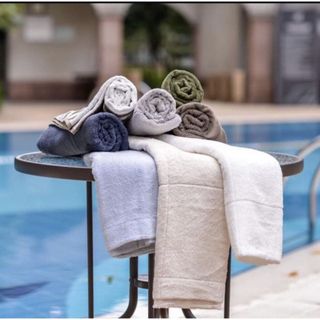 [Mã LIFE050510KC giảm 100% đơn 150K] [Rẻ đẹp] Set 2 chiếc khăn tắm MJ 280g cotton Organic xuất Nhật KT 70x140