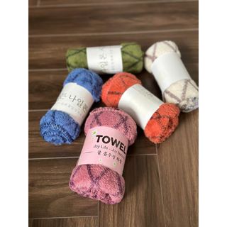 Khăn Tắm, Khăn Lau Đầu Lông Cừu Xuất Hàn Cao Cấp, Hoa Cúc, KT 35x75cm