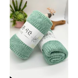 Khăn Tắm Lông Cừu Hạt Gạo Siêu Mềm, KT 50x100cm
