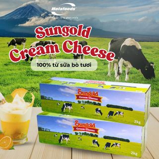 SUNGOLD CREAM CHEESE – CHUẨN VỊ PHÔ MAI TỪ ÚC