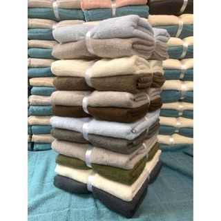 Set 5 khăn tắm mỏng, nhanh khô, kt 60x120cm, 210g