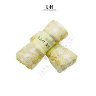 Khăn Mặt Lông Cừu Xuất Hàn, Quả Trám, Kt 30x50cm