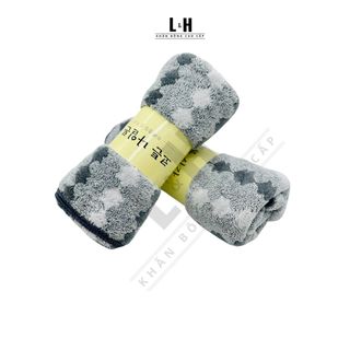 Khăn mặt lông cừu, quả trám, Kt 30x50cm