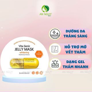- Mặt nạ Banobagi Vita Genic Jelly Mask là loại mặt nạ giàu vitamin với hàm lượng cao, được chiết xuất hoàn toàn từ nguồn nước khoáng tự nhiên được thu hoạch tại đảo Jeju Hàn Quốc.
