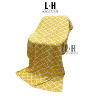 Khăn Mặt Lông Cừu Xuất Hàn, Quả Trám, Kt 30x50cm