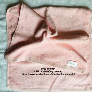 Set 4 khăn lau đầu, khăn gội 40x80 100 % cotton, (new)