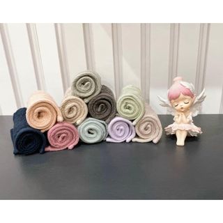 Khăn lau tay trẻ em, cotton, thấm hút tốt, nhanh khô, 20x20cm