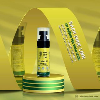 Xịt Dưỡng Tóc Bạch Phục Linh 70ml – Chiết Xuất Thảo Dược, Cung Cấp Độ Ẩm, Giúp Tóc Bóng Mượt