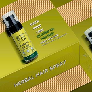 Xịt Dưỡng Tóc Bạch Phục Linh 70ml – Chiết Xuất Thảo Dược, Cung Cấp Độ Ẩm, Giúp Tóc Bóng Mượt