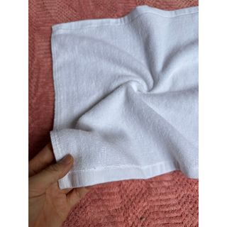 Combo 100 Khăn Cotton Trắng Khách Sạn A, KT 30x30cm