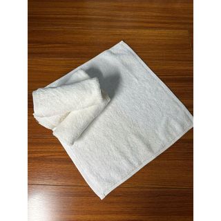 Combo 100 Khăn Cotton Trắng Khách Sạn A, KT 30x30cm