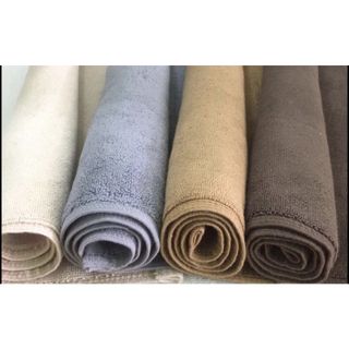 Thảm lau chùi chân cotton, dày thấm hút tốt, nhiều màu, hàng xuất nhật 40x65cm