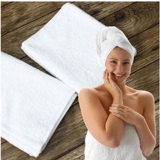 Khăn Lau Đầu Khách Sạn 40x80cm, nặng 170g