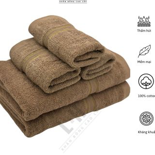 Khăn Tắm, Khăn Mặt Gội Lau Đầu Đủ Màu,100% Cotton Siêu Thấm Hút, Không Phai Màu Dùng Cho Gia Đình, Spa, Khách Sạn