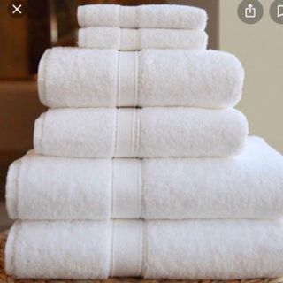 Khăn tắm trắng Khách sạn, Resort xuất dư, KT 70x140cm, nặng 500g