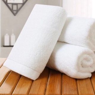 Khăn tắm trắng Khách sạn, Resort xuất dư, KT 70x140cm, nặng 500g