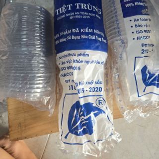 [CÓ NẮP] COMBO 100 CÁI LY NHỰA 800ML THIẾU KÈM NẮP TIỆT TRÙNG AN TOÀN SỨC KHỎE ISO 9001-2015 HACCP